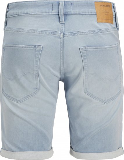 Jack & Jones Rick Icon I.K. Shorts Blue Denim - Shorts - Pantaloncini Uomo Taglie Forti