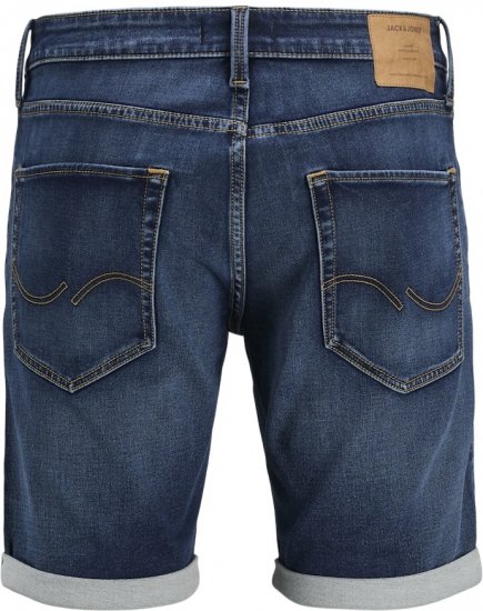 Jack & Jones Rick Con I.K. SHORTS GE 132 SN Blue Denim - Shorts - Pantaloncini Uomo Taglie Forti