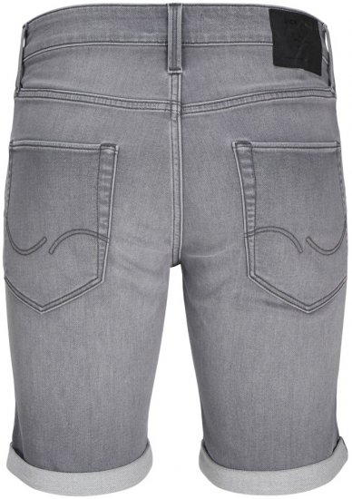 Jack & Jones Rick Icon I.K. GE 063 Shorts Grey Denim - Shorts - Pantaloncini Uomo Taglie Forti