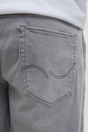 Jack & Jones Rick Icon I.K. GE 063 Shorts Grey Denim - Shorts - Pantaloncini Uomo Taglie Forti