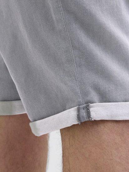 Jack & Jones Rick Icon I.K. GE 063 Shorts Grey Denim - Shorts - Pantaloncini Uomo Taglie Forti