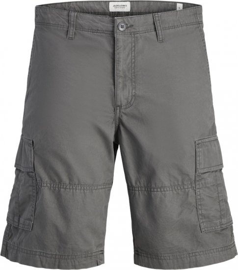 Jack & Jones Cole Mateo Cargo Shorts Castlerock - Shorts - Pantaloncini Uomo Taglie Forti