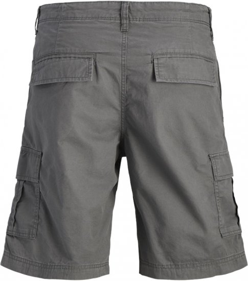 Jack & Jones Cole Mateo Cargo Shorts Castlerock - Shorts - Pantaloncini Uomo Taglie Forti