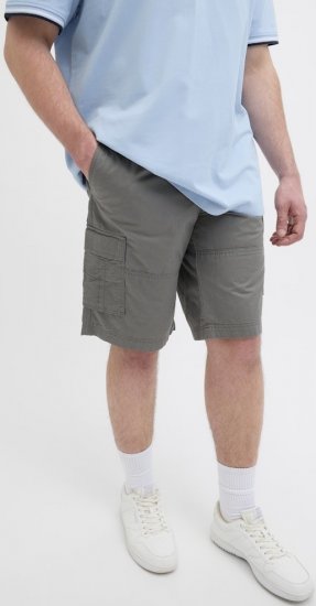 Jack & Jones Cole Mateo Cargo Shorts Castlerock - Shorts - Pantaloncini Uomo Taglie Forti