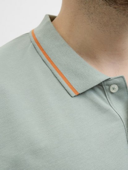 Jack & Jones Hudson Short Sleeve Polo Iceberg Green - Polo - Polo Uomo Taglie Forti