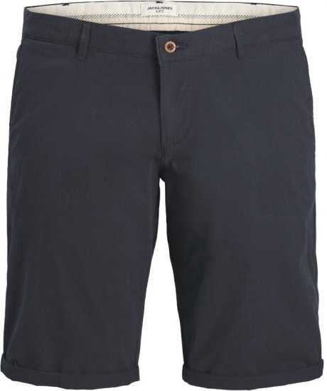 Jack & Jones Marco Erik Chino Shorts Navy Blazer - Shorts - Pantaloncini Uomo Taglie Forti