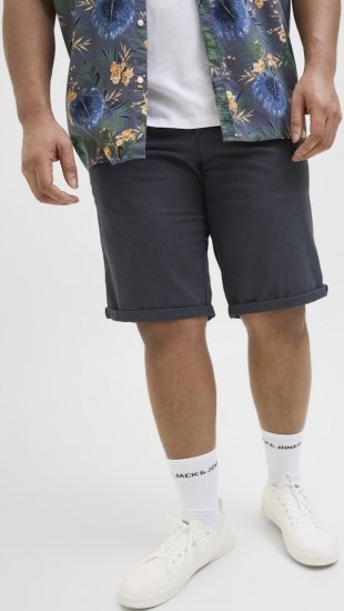 Jack & Jones Marco Erik Chino Shorts Navy Blazer - Shorts - Pantaloncini Uomo Taglie Forti