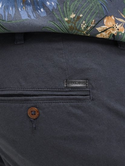 Jack & Jones Marco Erik Chino Shorts Navy Blazer - Shorts - Pantaloncini Uomo Taglie Forti