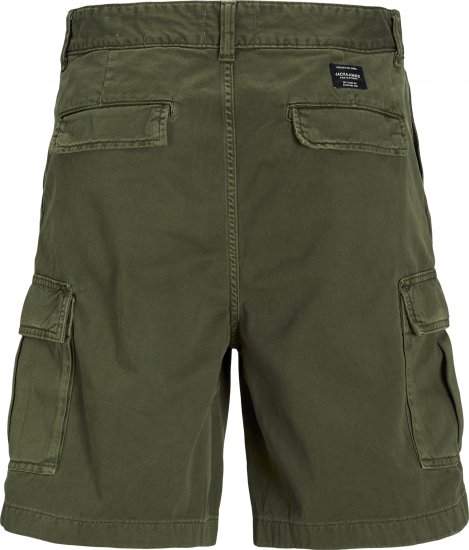 Jack & Jones Karl Avery Cargo Shorts Green - Shorts - Pantaloncini Uomo Taglie Forti