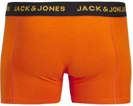 Jack & Jones Ben Solid Trunks 5-Pack Black - Intimo & Costumi da bagno - Intimo Taglie Forti Uomo