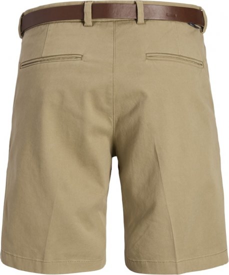 Jack & Jones Marco Franco Chino Shorts Brown - Shorts - Pantaloncini Uomo Taglie Forti