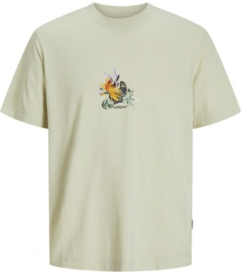 Jack & Jones Varenna Crew Neck T-Shirt Green - Magliette - Magliette Uomo Taglie Forti