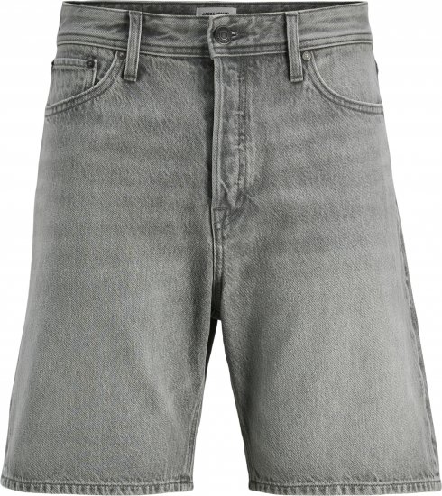 Jack & Jones Tony Original Denim Shorts Grey - Shorts - Pantaloncini Uomo Taglie Forti