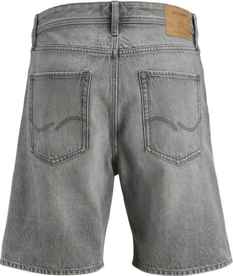 Jack & Jones Tony Original Denim Shorts Grey - Shorts - Pantaloncini Uomo Taglie Forti