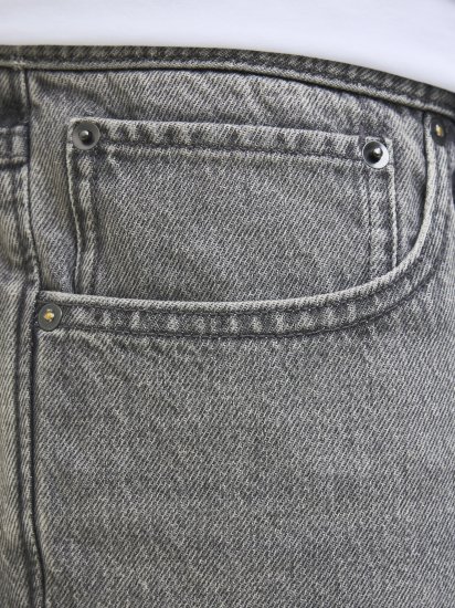 Jack & Jones Tony Original Denim Shorts Grey - Shorts - Pantaloncini Uomo Taglie Forti