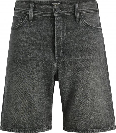 Jack & Jones Tony Original Denim Shorts Black - Shorts - Pantaloncini Uomo Taglie Forti