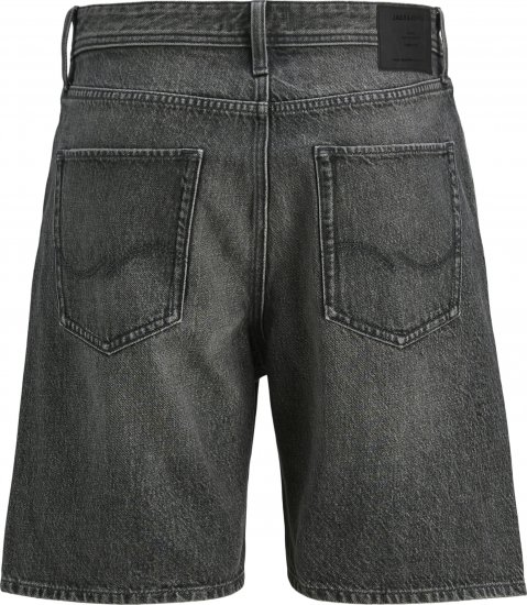 Jack & Jones Tony Original Denim Shorts Black - Shorts - Pantaloncini Uomo Taglie Forti