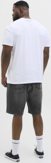 Jack & Jones Tony Original Denim Shorts Black - Shorts - Pantaloncini Uomo Taglie Forti