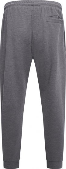 Kam Jeans 240 Textured Interlock Jog Pants Charcoal - Pantaloni & pantaloncini tuta - Pantaloni Tuta Uomo Taglie Forti