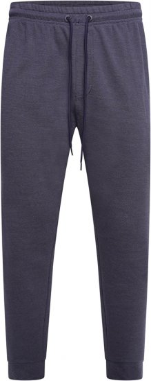 Kam Jeans 240 Textured Interlock Jog Pants Indigo - Pantaloni & pantaloncini tuta - Pantaloni Tuta Uomo Taglie Forti