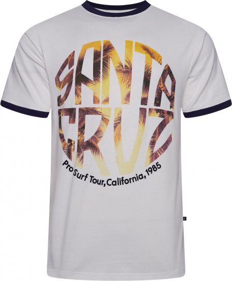 Kam Jeans 5767 Santa Cruz T-Shirt Snow White - Magliette - Magliette Uomo Taglie Forti
