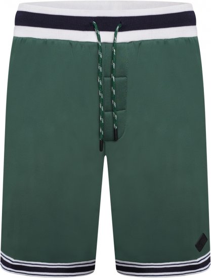 Kam Jeans TS005 Retro Tracky Set (Shorts/Sleeveless Hoodie) Racing Green - Tute da ginnastica - 