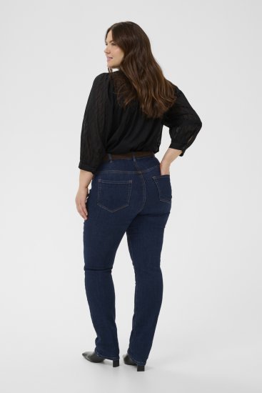 Kaffe Curve Gabby Camicia con maniche accorciate Nero - Camicie - 