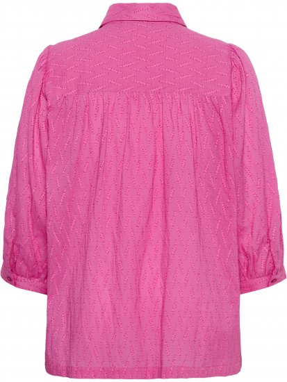 Kaffe Curve Gabby Camicia con maniche accorciate Rosa - Camicie - 
