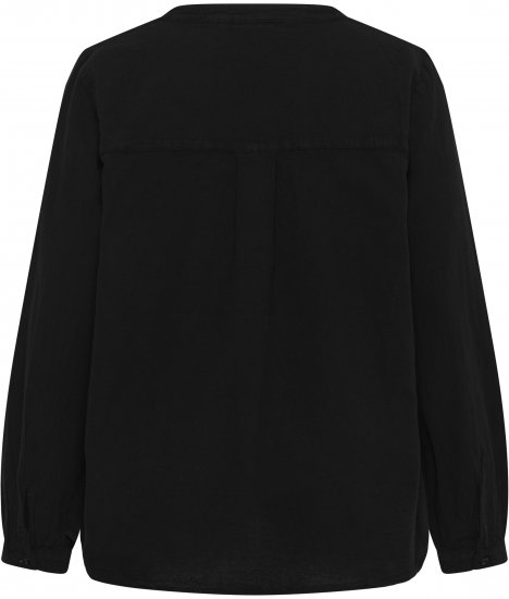 Kaffe Curve Nana Camicia a maniche lunghe Nero - Camicie e tuniche - 