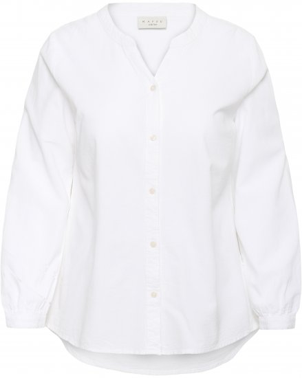 Kaffe Curve Nana Camicia a maniche lunghe Bianco - Camicie e tuniche - 