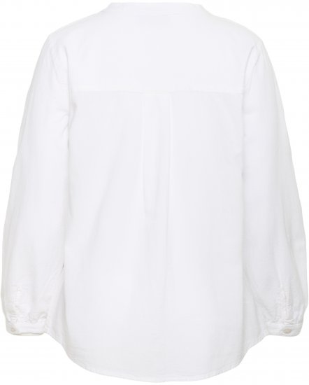 Kaffe Curve Nana Camicia a maniche lunghe Bianco - Camicie e tuniche - 