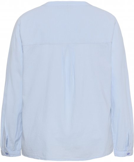 Kaffe Curve Nana Camicia a maniche lunghe Blu - Camicie e tuniche - 