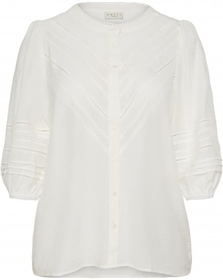 Kaffe Curve Liwa Shirt Chalk - Camicie - 