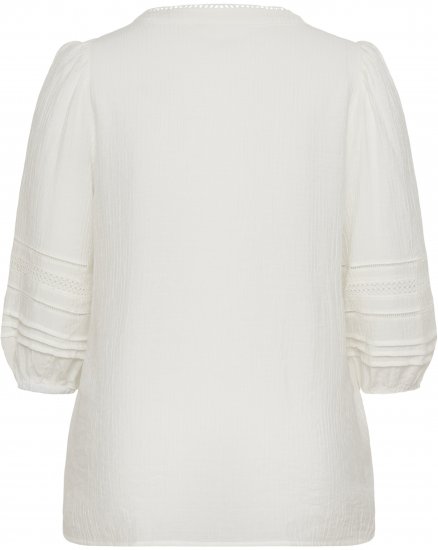 Kaffe Curve Liwa Shirt Chalk - Camicie - 