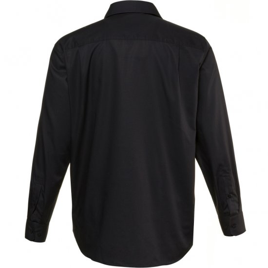 JP1880 Shirt Business Modern Fit Long Sleeve Non-Iron Black TALL - ABBIGLIAMENTO UOMO MT-6XLT - Taglie Tall Uomo