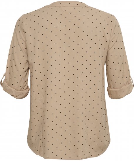 Kaffe Curve Joy Blusa Nomad/Nero A Pois - Camicie e tuniche - 