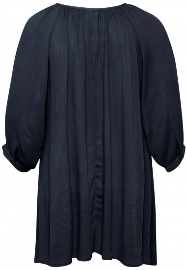 Kaffe Curve Ami Manica 3/4 Tunica Blu navy notte - T-shirt - 