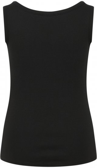 Kaffe Curve Carina Canotta Nero profondo - T-shirt - 