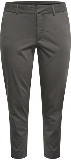Kaffe Curve Leana Pantaloni Chino 7/8 Ombra Scura - Jeans & Pantaloni Donna Taglie Comode – Plus Size - 