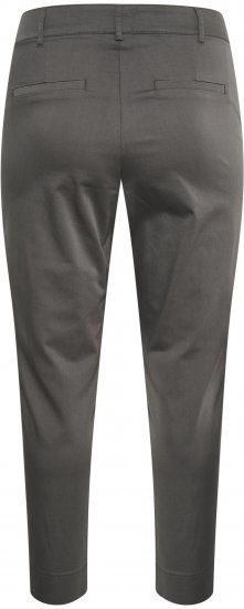 Kaffe Curve Leana Pantaloni Chino 7/8 Ombra Scura - Jeans & Pantaloni Donna Taglie Comode – Plus Size - 