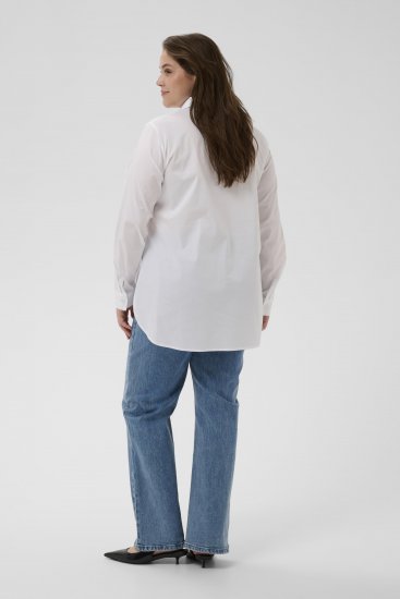 Kaffe Curve Laina Shirt Optical White - Camicie - 