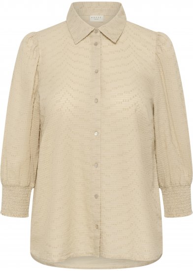 Kaffe Curve Penelopia Shirt Feather Grey - Camicie - 