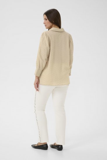 Kaffe Curve Penelopia Shirt Feather Grey - Camicie - 
