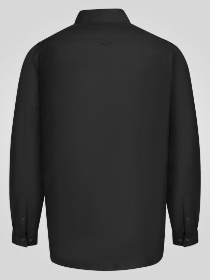 D555 Richard Camicia Oxford A Maniche Lunghe TALL Nera - TALL camicie - 