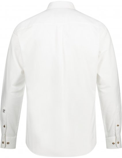 JP1880 Shirt Modern Fit Traditional Stag Horn White - Camicie - Camicie Taglie Forti Uomo