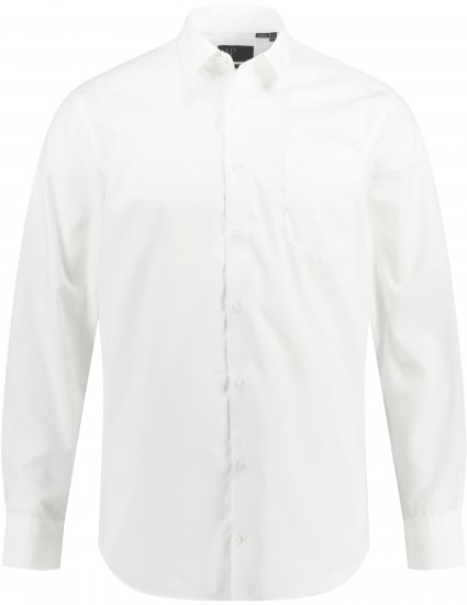 JP1880 Shirt Business Modern Fit White TALL - ABBIGLIAMENTO UOMO MT-6XLT - Taglie Tall Uomo