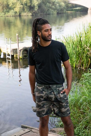 D555 Kody Camo Printed Swimshorts Khaki - Costumi da bagno - Costumi da Bagno Uomo Taglie Forti