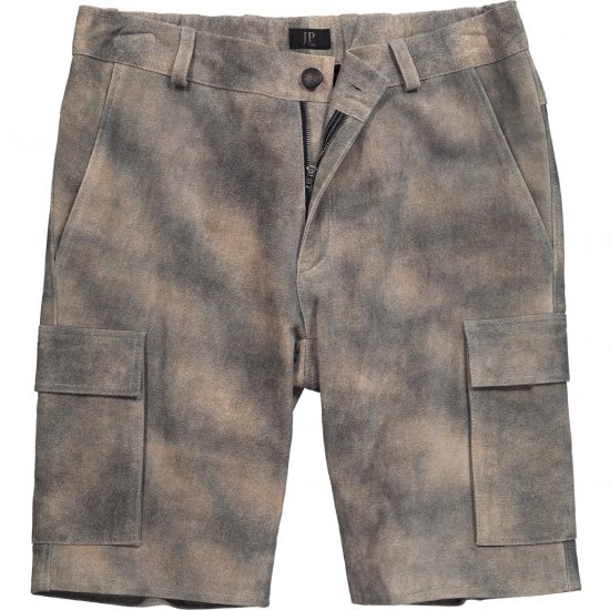 JP1880 Shorts Bermuda Traditional Cowhide Graphite Grey - Shorts - Pantaloncini Uomo Taglie Forti