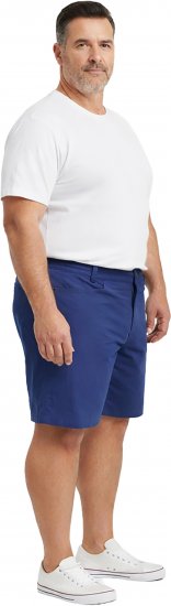 Dobsom Nebraska Pantaloncini Blu - Shorts - Pantaloncini Uomo Taglie Forti