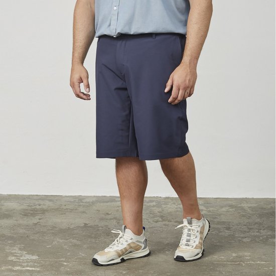 North Latitude Cool Effect Comfort Fit Shorts Blue - Shorts - Pantaloncini Uomo Taglie Forti